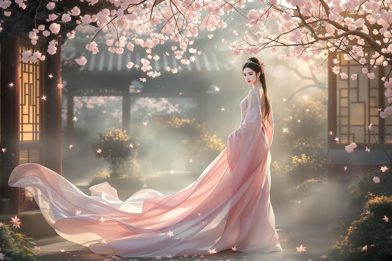 51爆 - 某小花旦新剧路透曝光，古装造型美出新高度